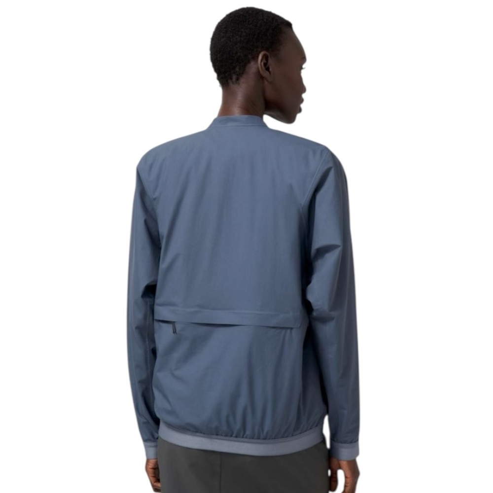 LULULEMON Lab Ashta Bomber Ink Blue Jacket Size Small - Picture 2 of 16